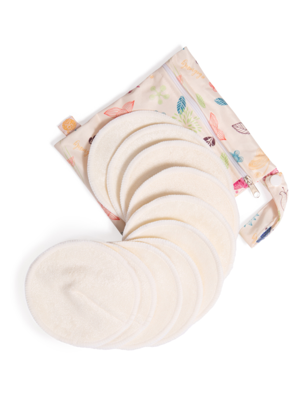 Organic reusable nursing pads